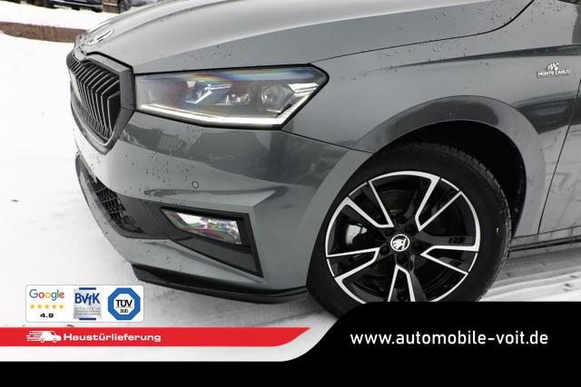 Skoda Fabia Monte Carlo DSG MonteC Pano Kessy Kam 5J/100k SHZ Temp 