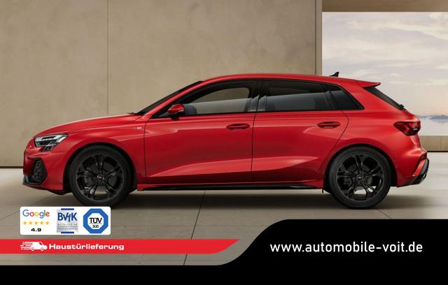 Audi A3 Sportback S line Sportb quatt 2xS LED Nav Leder 18Z PrivG 
