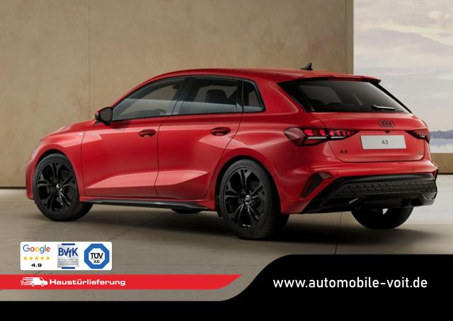 Audi A3 Sportback S line Sportb quatt 2xS LED Nav Leder 18Z PrivG 