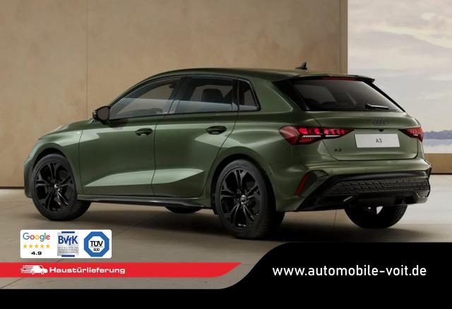 Audi A3 Sportback S line Sportb quatt 2xS LED Nav Leder 18Z PrivG 