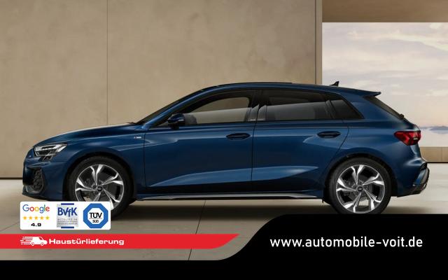 Audi A3 Sportback S line Sportb quatt 2xS LED Nav Pano Leder 18Z 