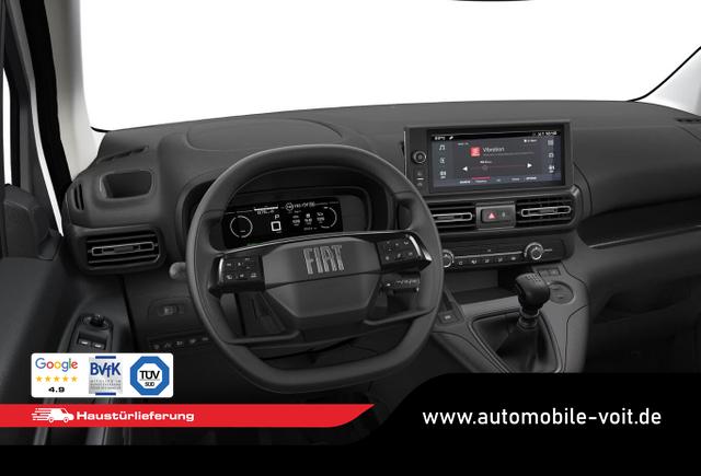 Fiat Dobl&ograve; Doblo Kasten 3S 10"Radio AppC Kam Temp PDC Magic 