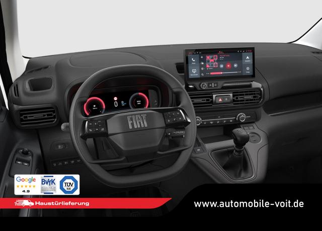 Fiat Dobl&ograve; Doblo Kasten 3S Holzb 10"Radio AppC Kam MagicMir 