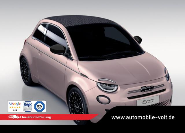 Fiat 500C 500 Cabrio La Prima Nav Keyl SHZ 17Z Kam LED Car 