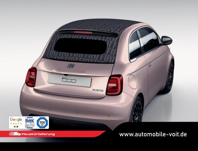 Fiat 500C 500 Cabrio La Prima Nav Keyl SHZ 17Z Kam LED Car 