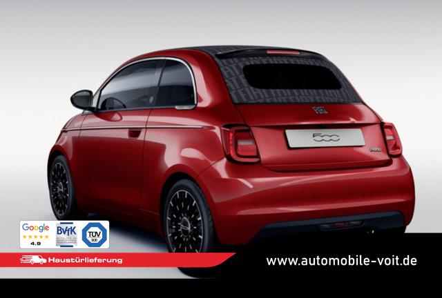 Fiat 500C 500 Cabrio La Prima Nav Keyl SHZ 17Z Kam LED Car 