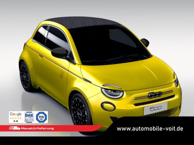 Fiat 500C 500 Cabrio La Prima Nav Keyl SHZ 17Z Kam LED Car 