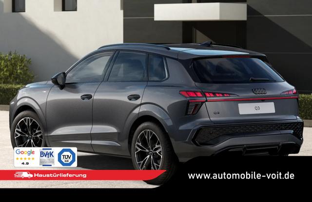 Audi Q3 2xS line Tech+ Pano KlimaP PrivG 19Z PDC+ eHK 
