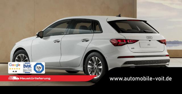 Audi A3 Sportback Navi CarPlay ACC SHZ el.HK LED+ Kam 