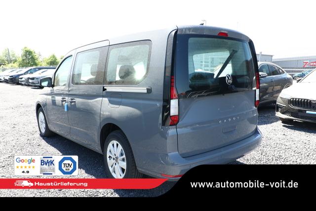 Volkswagen Caddy Maxi Life 7S SHZ 16"LM Klimaaut Temp Kam 