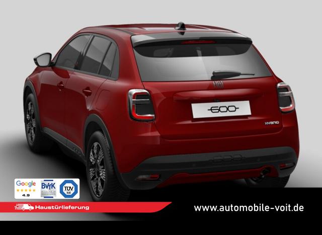 Fiat 600 Icon Hybrid SHZ Keyl Nav Kam 2xPDC LED CarP 