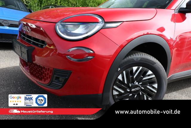Fiat 600 Icon Hybrid SHZ Keyl Nav Kam 2xPDC LED DigC CarP 