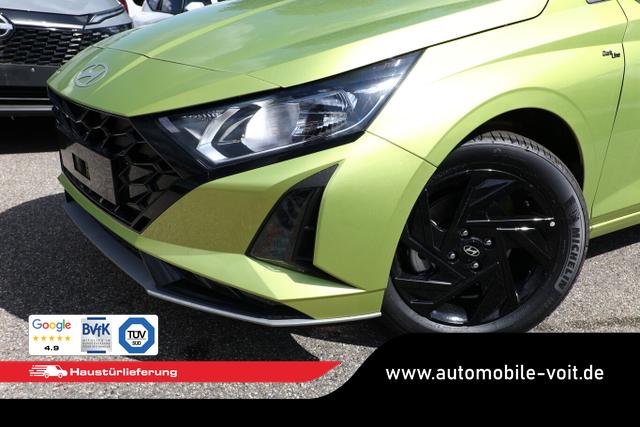 Hyundai i20 Blackline Blackl Nav CarPlay 16Z StyleP Temp Kam DigiC 