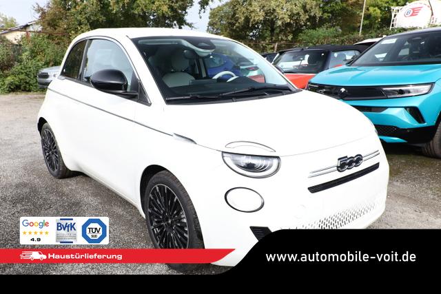 Fiat 500C 500 Cabrio La Prima Nav Keyl SHZ 17Z Kam LED Car 