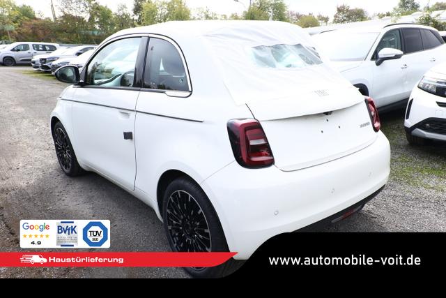 Fiat 500C 500 Cabrio La Prima Nav Keyl SHZ 17Z Kam LED Car 