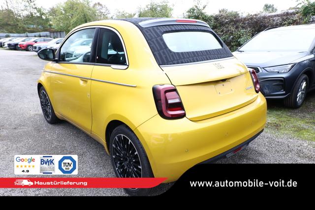 Fiat 500C 500 Cabrio La Prima Nav Keyl SHZ 17Z Kam LED Car 