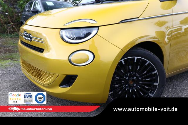 Fiat 500C 500 Cabrio La Prima Nav Keyl SHZ 17Z Kam LED Car 