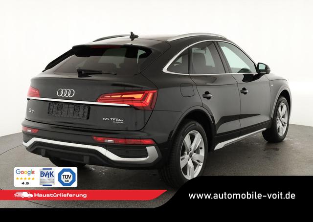 Audi Q5 Sportback 55 TFSI e quattro S line TFSIe S-LINE, AHK, 19-Zoll, Teilleder 
