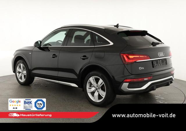 Audi Q5 Sportback 55 TFSI e quattro S line TFSIe S-LINE, AHK, 19-Zoll, Teilleder 