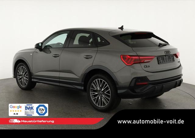 Audi Q3 Sportback 40 TDI quattro S line qu S-LINE, AHK, 19-Zoll, Optik schwarz, Navi, Kamera, el. Klappe 
