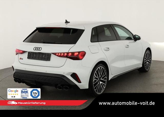Audi S3 2.0 TFSI quattro Sportback quattro, 19-Zoll, Matrix, Optik schwarz, Kamera, el. Klappe, 4-J Garantie 