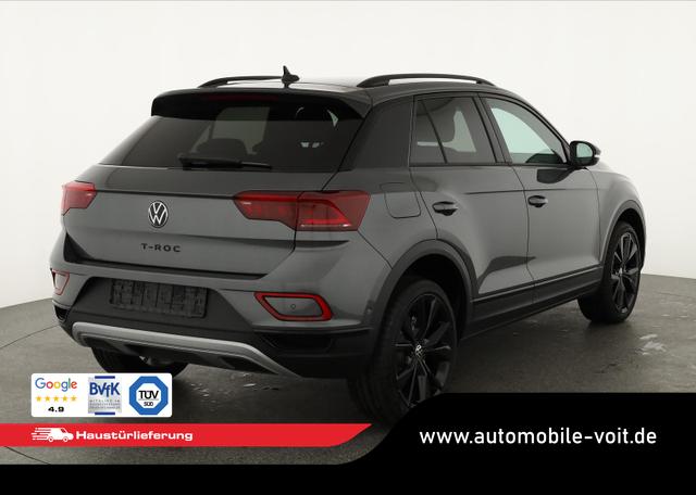 Volkswagen T-Roc Style 1.5 TSI DSG Black Style, AHK, IQ.Light, 19-Zoll, easyOpen, Navi 