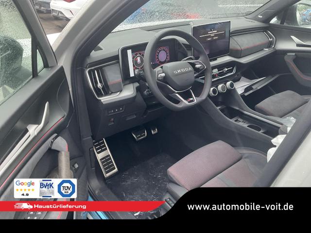 Skoda Kodiaq - 2.0 TSI 195 kW 4x4 RS DSG 4x4, AHK, Canton, 4x Sitzheizung, sofort