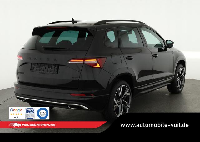 Skoda Karoq Sportline 4x4 2.0 TDI DSG Sportline, Matrix, Teilleder, Navi, Side, 5-J. Garantie 