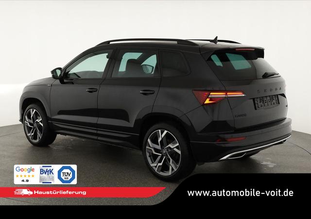 Skoda Karoq Sportline 4x4 2.0 TSI DSG Sportline, AHK, Navi, Teilleder, Side, 5 J.-Garantie 