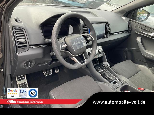 Skoda Karoq - Sportline 2.0 TDI DSG Sportline, Pano, AHK, Matrix, Teilleder, 5 J.-Garantie