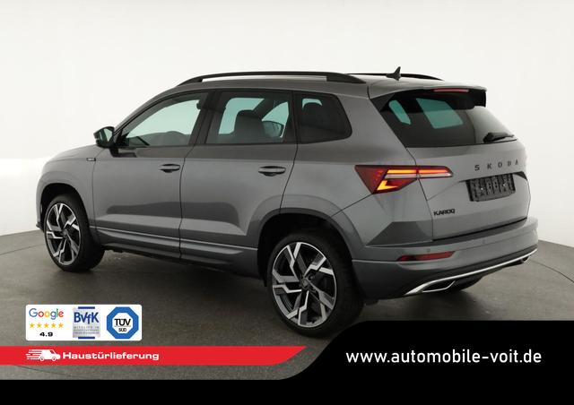 Skoda Karoq Sportline 2.0 TDI DSG Sportline, Pano, AHK, Matrix, Teilleder, 5 J.-Garantie 