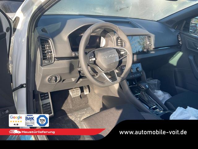 Skoda Karoq - Sportline 4x4 2.0 TSI DSG Sportline, AHK, Navi, Teilleder, Side, 5 J.-Garantie