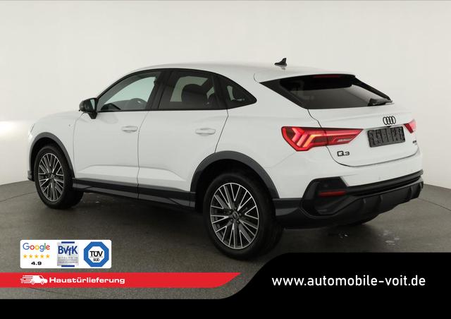 Audi Q3 Sportback 40 TDI quattro S line qu S-LINE, AHK, 19-Zoll, Optik schwarz, Navi, Kamera, el. Klappe 