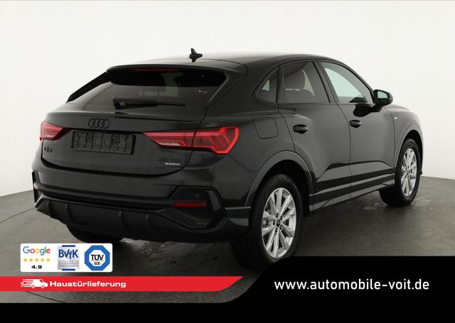 Audi Q3 Sportback 40 TDI quattro S line qu S-LINE, AHK, Optik schwarz, Navi, Kamera, el. Klappe, 4-J. Garantie 