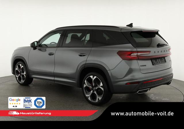 Skoda Kodiaq 2.0 TSI 195 kW 4x4 RS DSG 4x4, 7-Sitzer, Pano, AHK, Canton, HuD, 5-J Garantie 