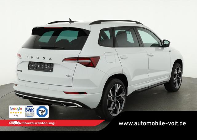 Skoda Karoq Sportline 4x4 2.0 TDI DSG Sportline, Matrix, Teilleder, Navi, Side, 5-J. Garantie 