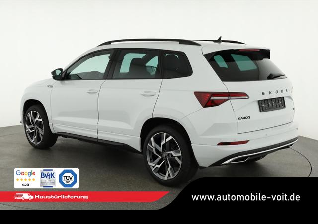 Skoda Karoq Sportline 4x4 2.0 TDI DSG Sportline, Matrix, Teilleder, Navi, Side, 5-J. Garantie 