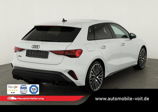 Audi S3 2.0 TFSI quattro Sportback quattro, Pano, 19-Zoll, Matrix, Optik schwarz, Kamera, el. Klappe, 4-J Garantie 