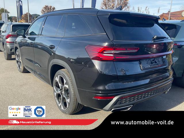 Skoda Kodiaq 2.0 TSI 195 kW 4x4 RS DSG 4x4, 7-Sitzer, Pano, AHK, Canton, HuD, 5-J Garantie 