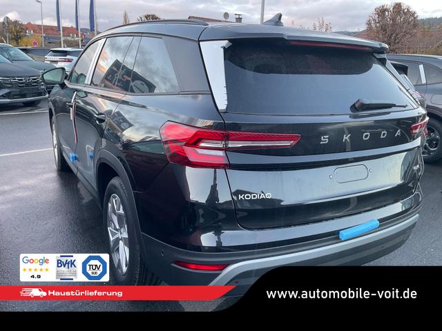 Skoda Kodiaq 2.0 TDI 142kW 4x4 Selection DSG Selection, 7-Sitzer, AHK, Navi, Side, el. Klappe, AreaView, ParkAssist 