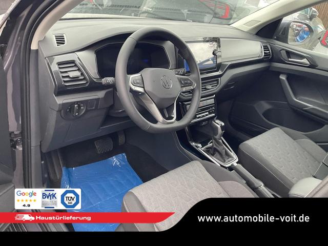 Volkswagen T-Cross - 1.5 TSI 110 kW Life DSG Life, AHK, IQ.Light, ACC, Side, Kamera, 17-Zoll, Winterpaket