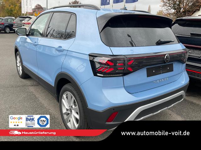 Volkswagen T-Cross 1.5 TSI 110 kW Life DSG Life, AHK, IQ.Light, ACC, Side, Kamera, 17-Zoll, Winterpaket 