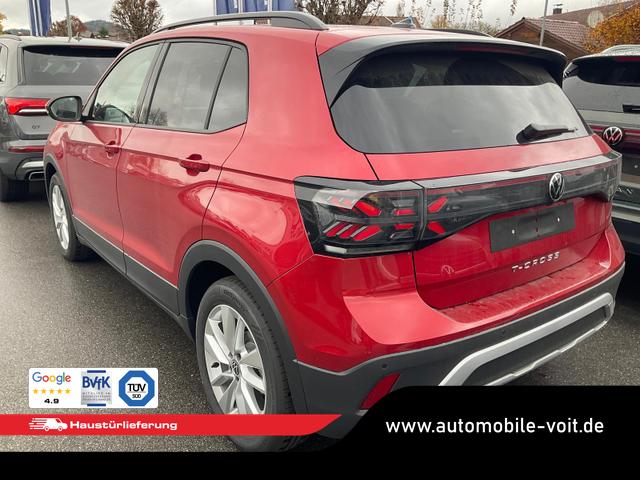 Volkswagen T-Cross 1.5 TSI 110 kW Life DSG Life, AHK, IQ.Light, ACC, Side, Kamera, 17-Zoll, Winterpaket 