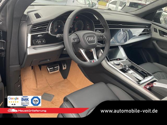 Audi Q8 - 50 TDI quattro qu S-LINE, Luft, Pano, B&O, 23-Zoll, AHK, Leder, AreaView, Optik schwarz