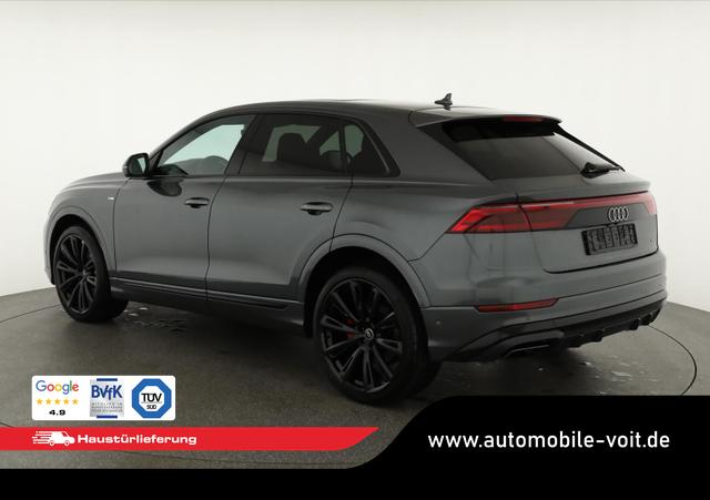Audi Q8 50 TDI quattro qu S-LINE, Luft, Pano, B&O, 23-Zoll, AHK, Leder, AreaView, Optik schwarz 