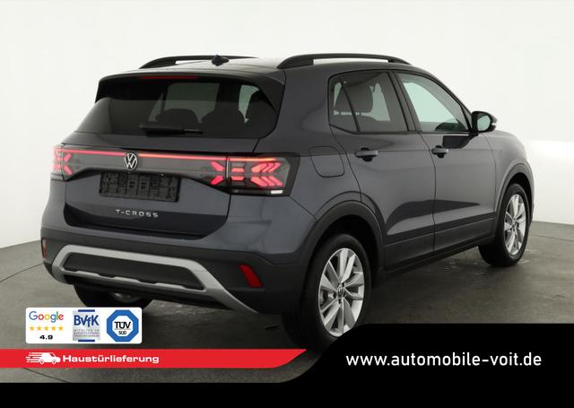 Volkswagen T-Cross - 1.0 TSI 85 kW Life DSG Life, IQ.Light, AHK, ACC, Kamera, 17-Zoll, Winterpaket