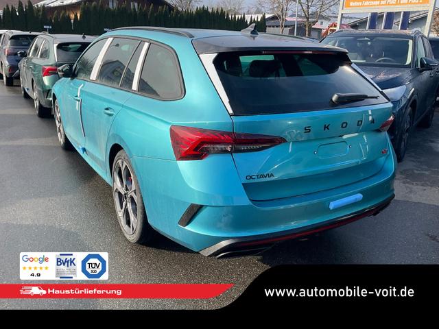 Skoda Octavia Combi RS 2.0 TSI DSG, Sonderlackierung, AHK, 19 Zoll, Canton, el. Klappe, Navi, Matrix, sofort 