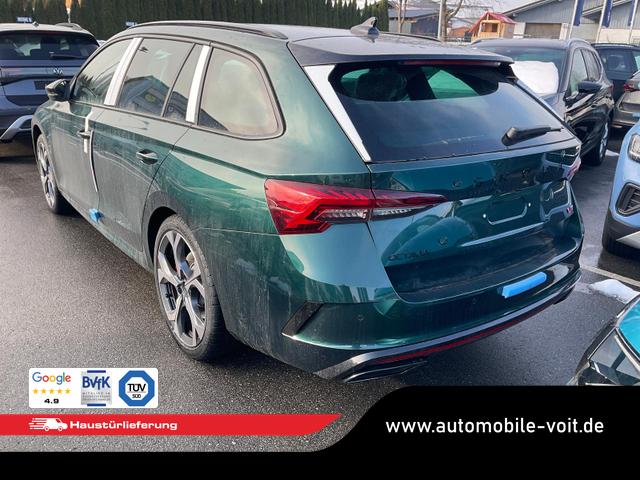 Skoda Octavia Combi RS 2.0 TSI DSG, Sonderlackierung, AHK, 19 Zoll, Canton, el. Klappe, Navi, Matrix, sofort 