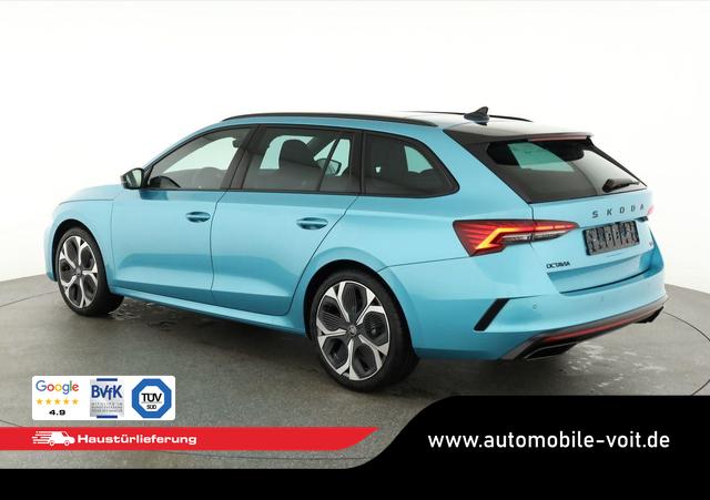 Skoda Octavia Combi RS 2.0 TSI DSG, Sonderlackierung, AHK, Pano,19 Zoll, Canton, el. Klappe, Navi, Matrix, sofort 