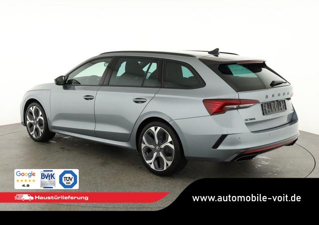 Skoda Octavia Combi RS 2.0 TSI DSG, Sonderlackierung, AHK, 19 Zoll, Canton, el. Klappe, Navi, Matrix, sofort 
